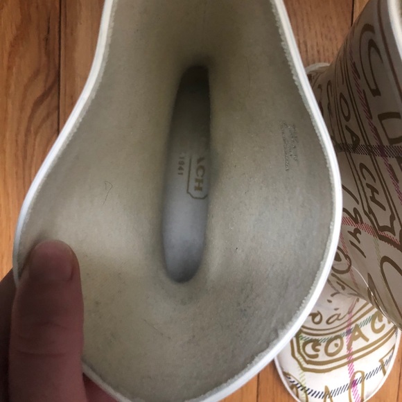 Coach rain boots - Picture 5 of 5